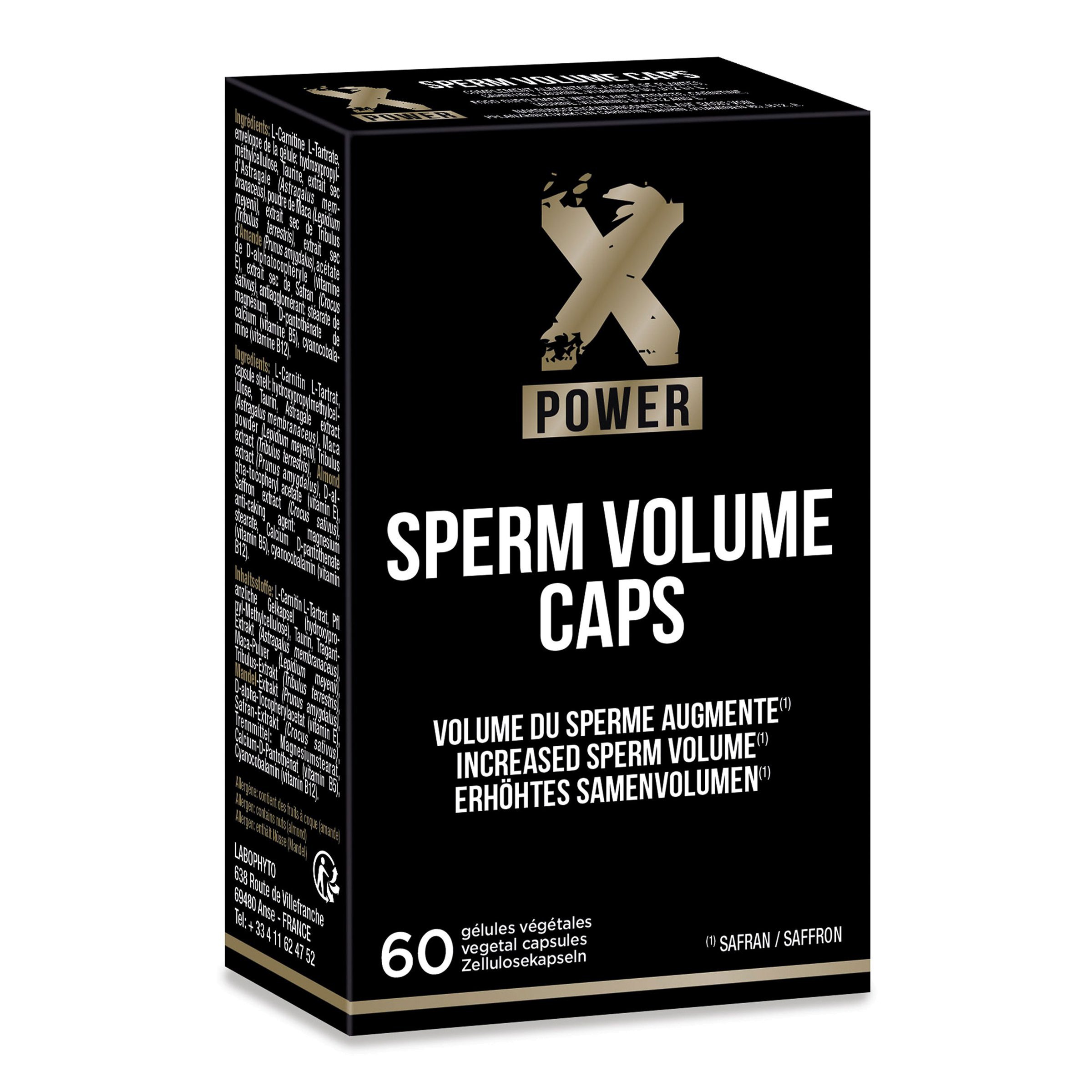 Maisto papildas vyrams „Sperm Volume Caps“, 60 kapsulių - LaboPhyto