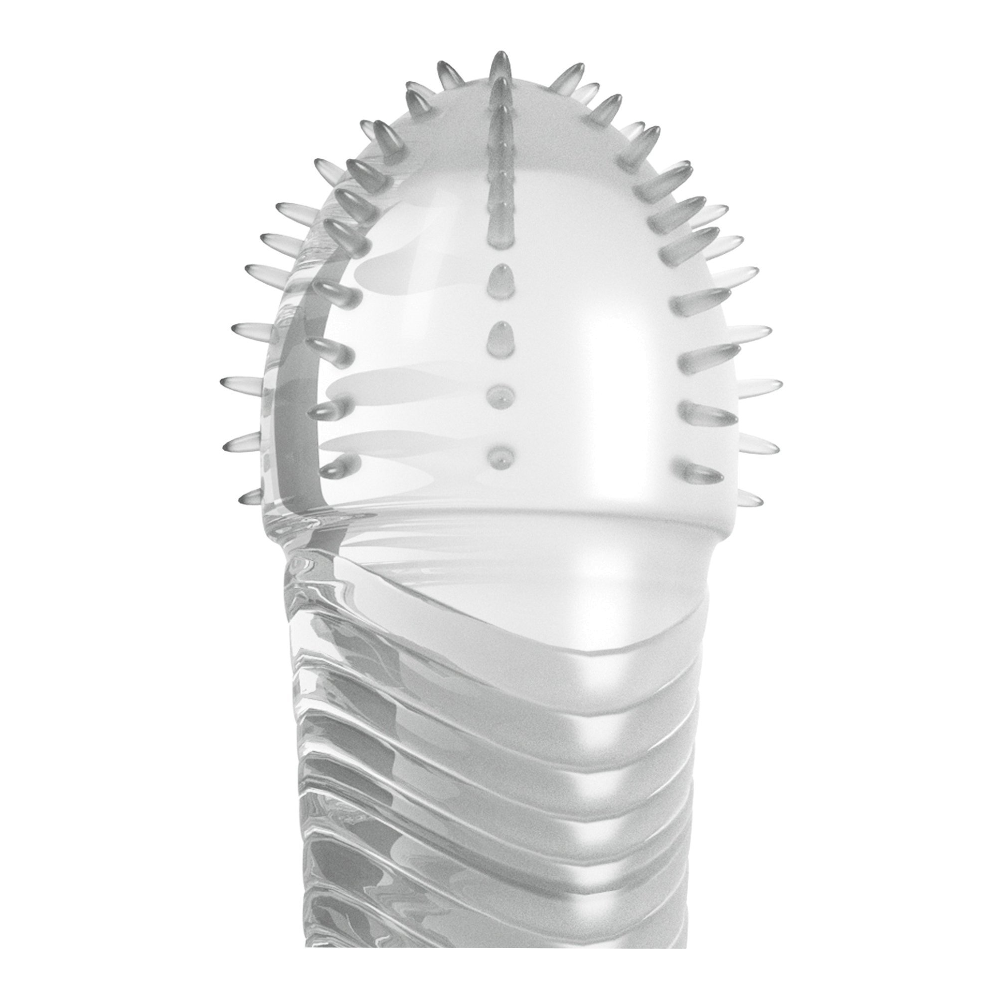Penio mova „Ribbed Penis Sleeve” - Crushious
