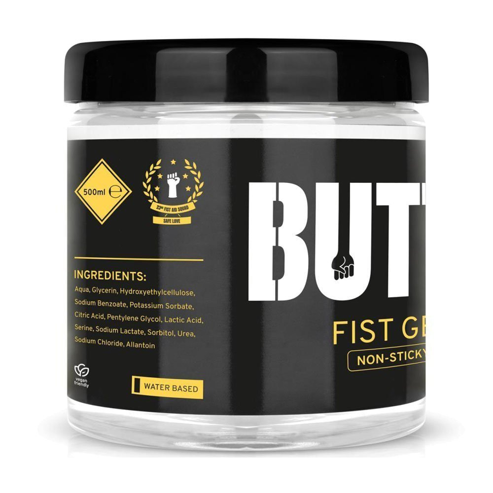 Vandens pagrindo analinis gelis „Fist Gel Non-Sticky“, 500 ml - Buttr