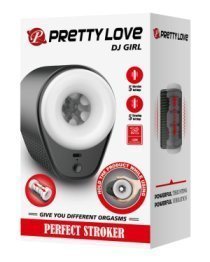 Automatinis masturbatorius „DJ Girl“ - Pretty Love