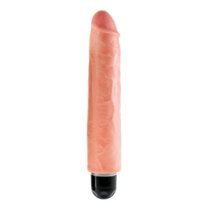 Vibruojantis dildo „Vibrating Stiffy Nr. 10“ - King COCK