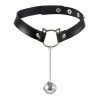 Antkaklis „Choker with Cat Ear Hoop and Bell“ - Latetobed