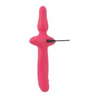 Vibratorius „2 in 1 Vibrator + Butt Plug“ - Couples Choice