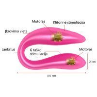 Išmanusis vibratorius poroms „Lisboa“ - Oninder