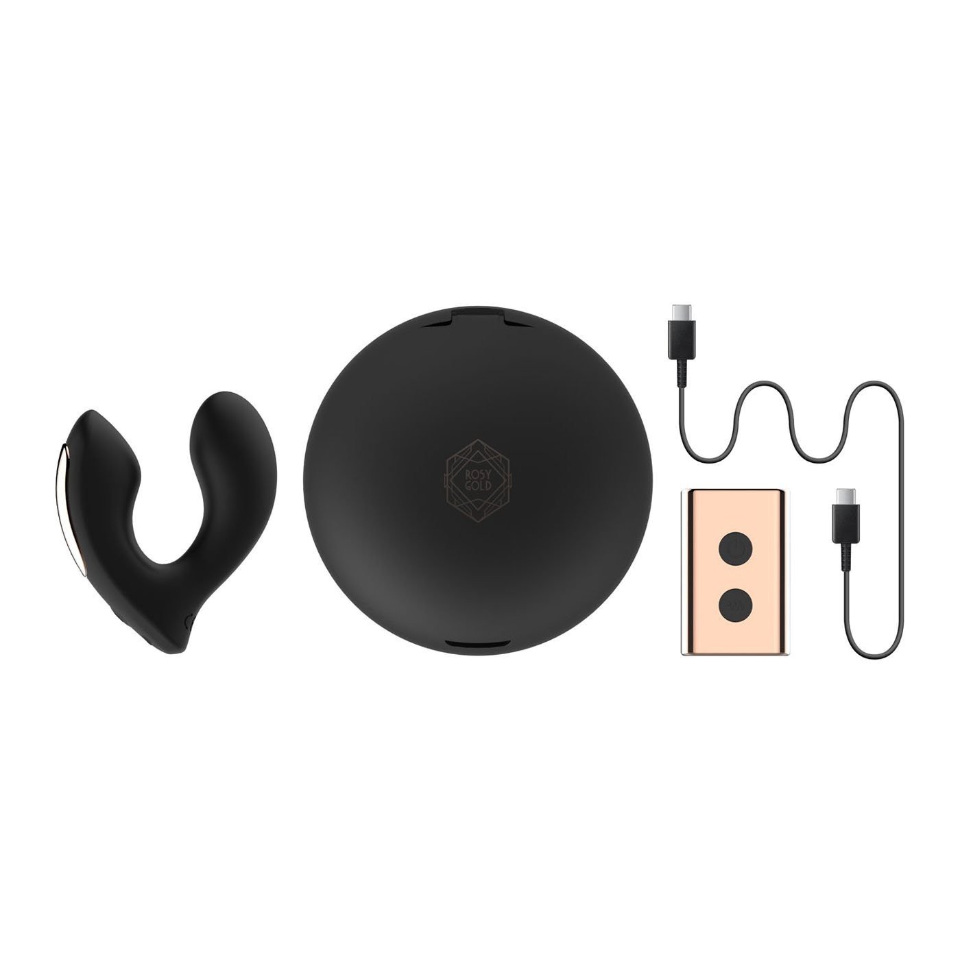 Dėvimas vibratorius „Panty Vibrator“ - Rosy Gold