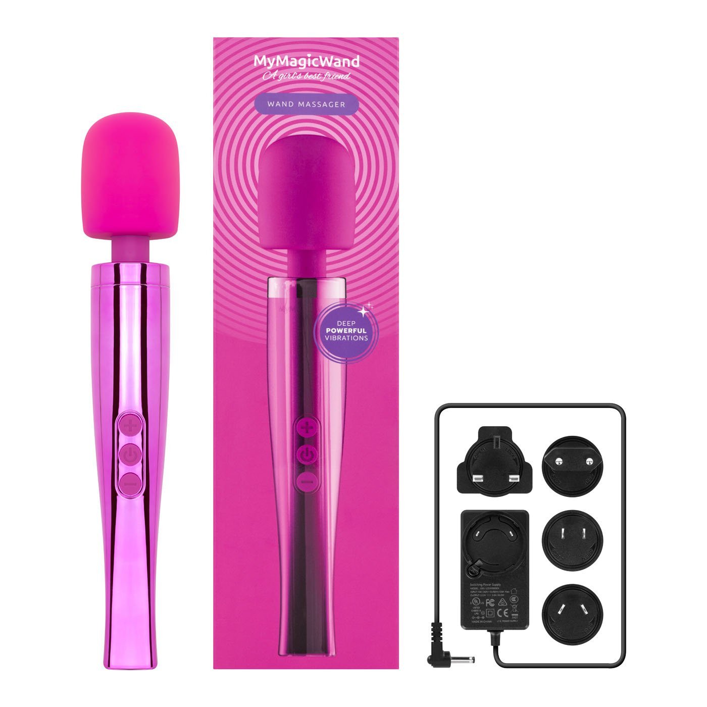 Vibruojantis masažuoklis „Wand Massager“ - MyMagicWand