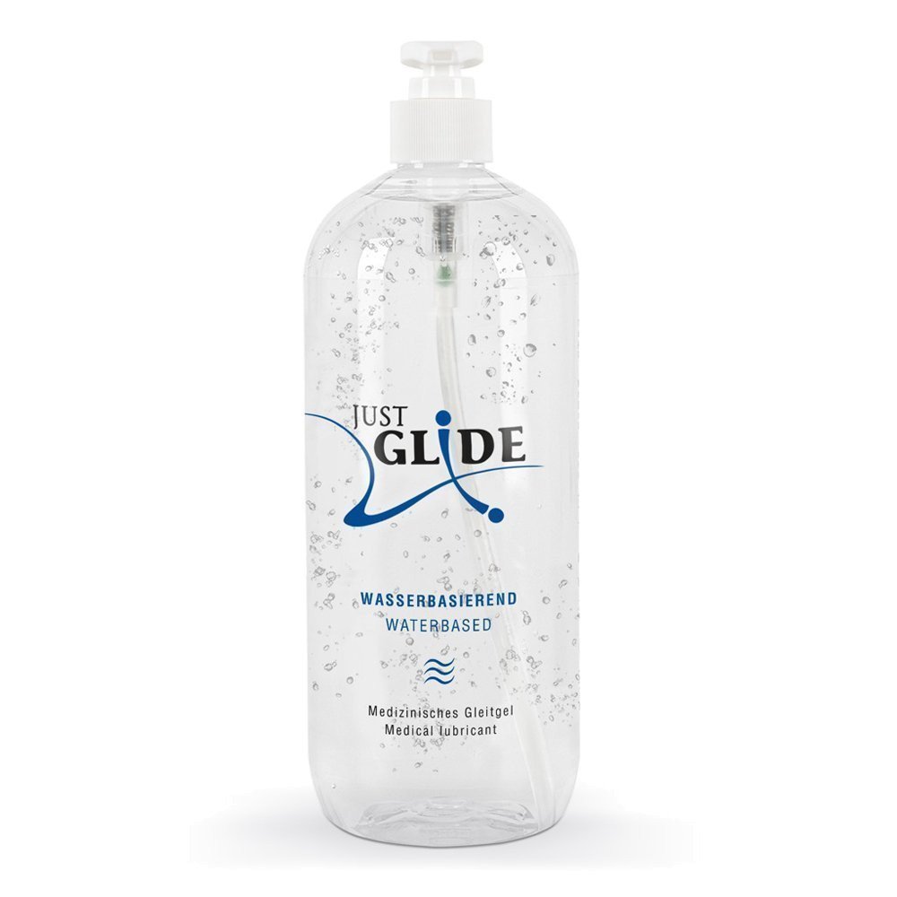 Vandens pagrindo lubrikantas „Waterbased“, 1000 ml - Just Glide