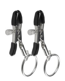 Spenelių spaustukai „Nipple Clamps with Pins“ - EasyToys