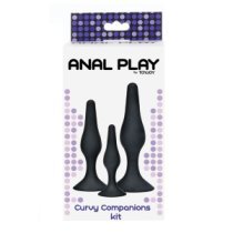 Analinių kaiščių rinkinys „Curvy Companions Kit“ - ToyJoy