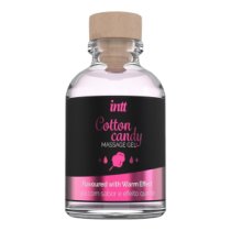 Šildantis masažo gelis „Cotton Candy“, 30 ml - Intt