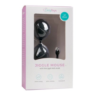 Vaginaliniai kamuoliukai „Jiggle Mouse Straight“ - EasyToys