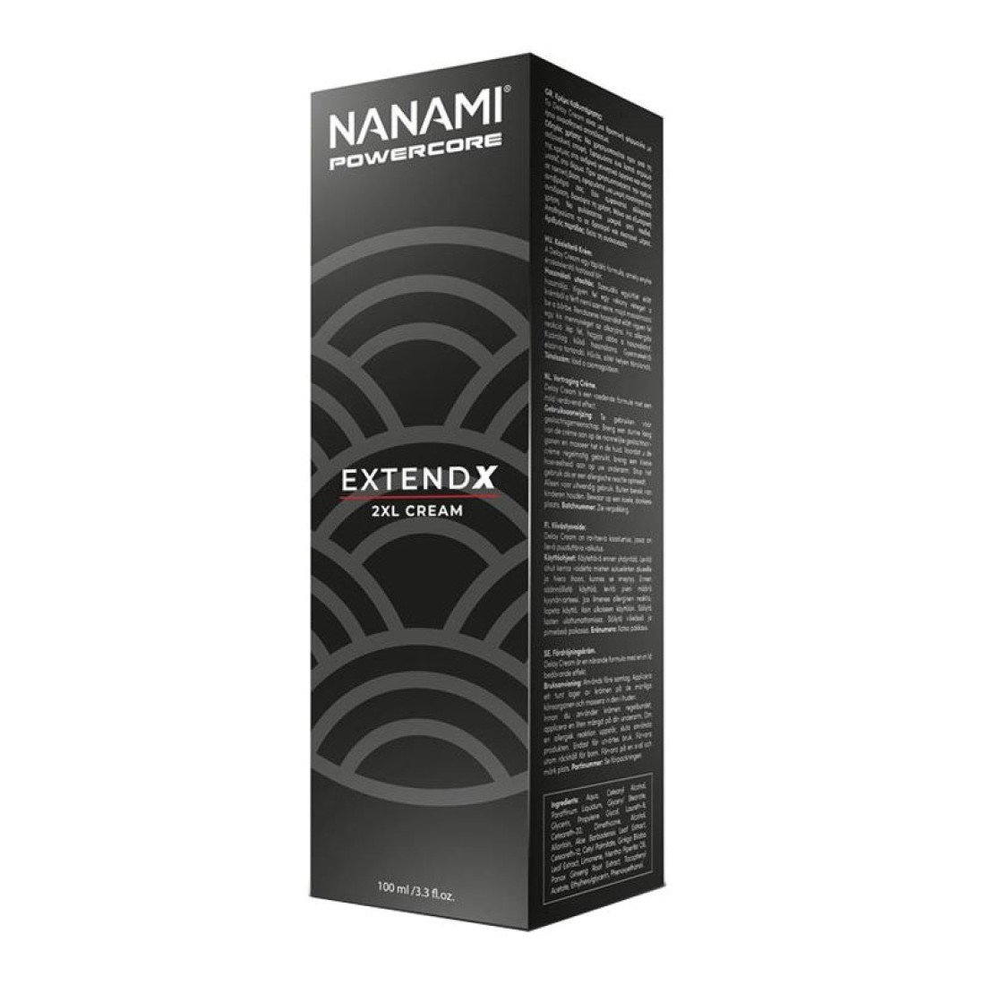Erekciją stiprinantis kremas „ExtendX 2XL Cream“, 100ml - Nanami