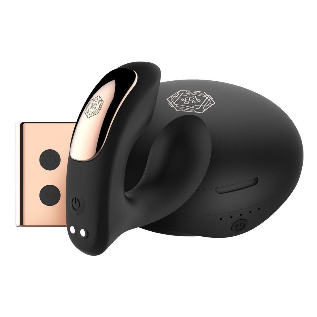 Dėvimas vibratorius „Panty Vibrator“ - Rosy Gold