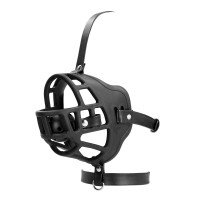 Kaukė su burnos kaiščiu „Xtreme Muzzle with Removable Ball Gag“ - Ouch!
