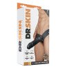 Tuščiaviduris strap-on dildo „Dr. Skin Hollow Nr. 7“ - Blush