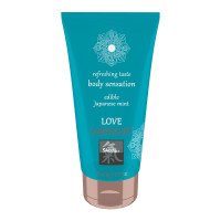 Vandens pagrindo lubrikantas „Shiatsu Japanese Mint“, 75 ml - Hot