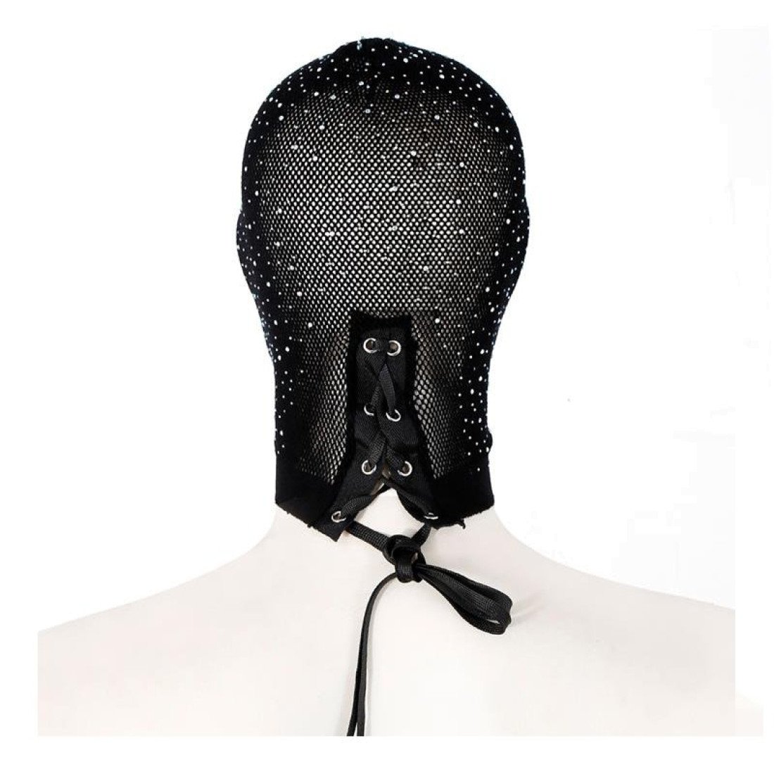 Kaukė „Lace Hood with Shiny Diamonds“ - Latetobed