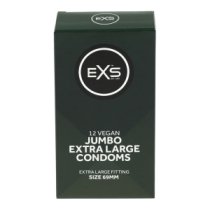 Didesni prezervatyvai „Jumbo Extra Large“, 12 vnt. - EXS Condoms