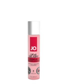 Gelis oraliniam seksui „Oral Delight Strawberry“, 30 ml - System JO