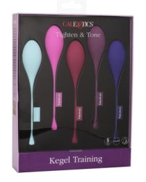 Vaginalinių kamuoliukų rinkinys „Kegel Training 5“ - CalExotics