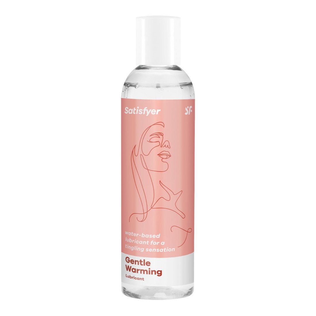 Šildantis vandens pagrindo lubrikantas „Gentle Warming“, 150 ml - Satisfyer