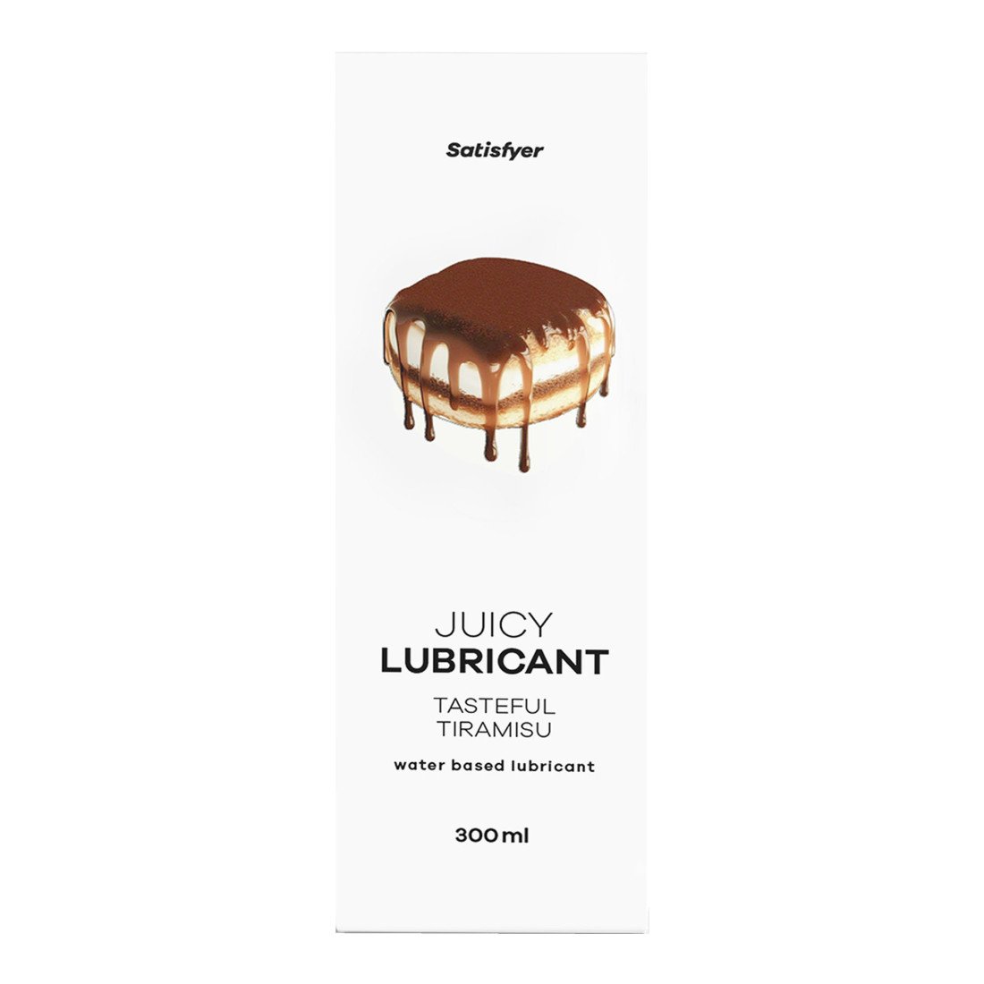 Vandens pagrindo lubrikantas „Tasteful Tiramisu“, 300 ml - Satisfyer