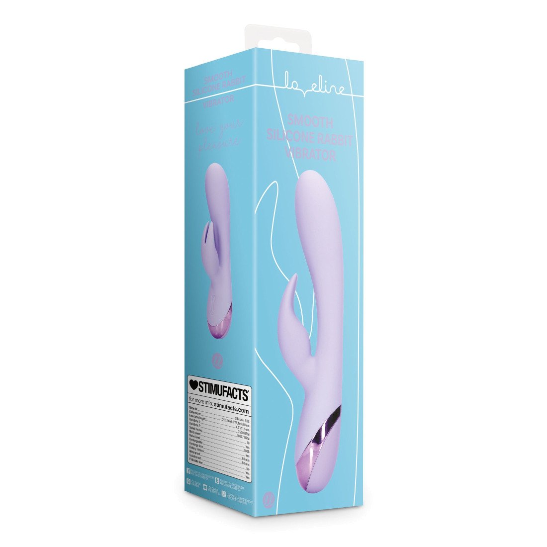 Vibratorius kiškutis „Smooth Rabbit Vibrator“ - Loveline