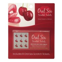 Erotinis žaidimas „Oral Sex Scratch Tickets“ - Kheper Games