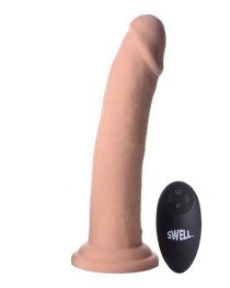 Pripučiamas vibruojantis dildo „7X Silicone Dildo 8.5 Inch“ - XR