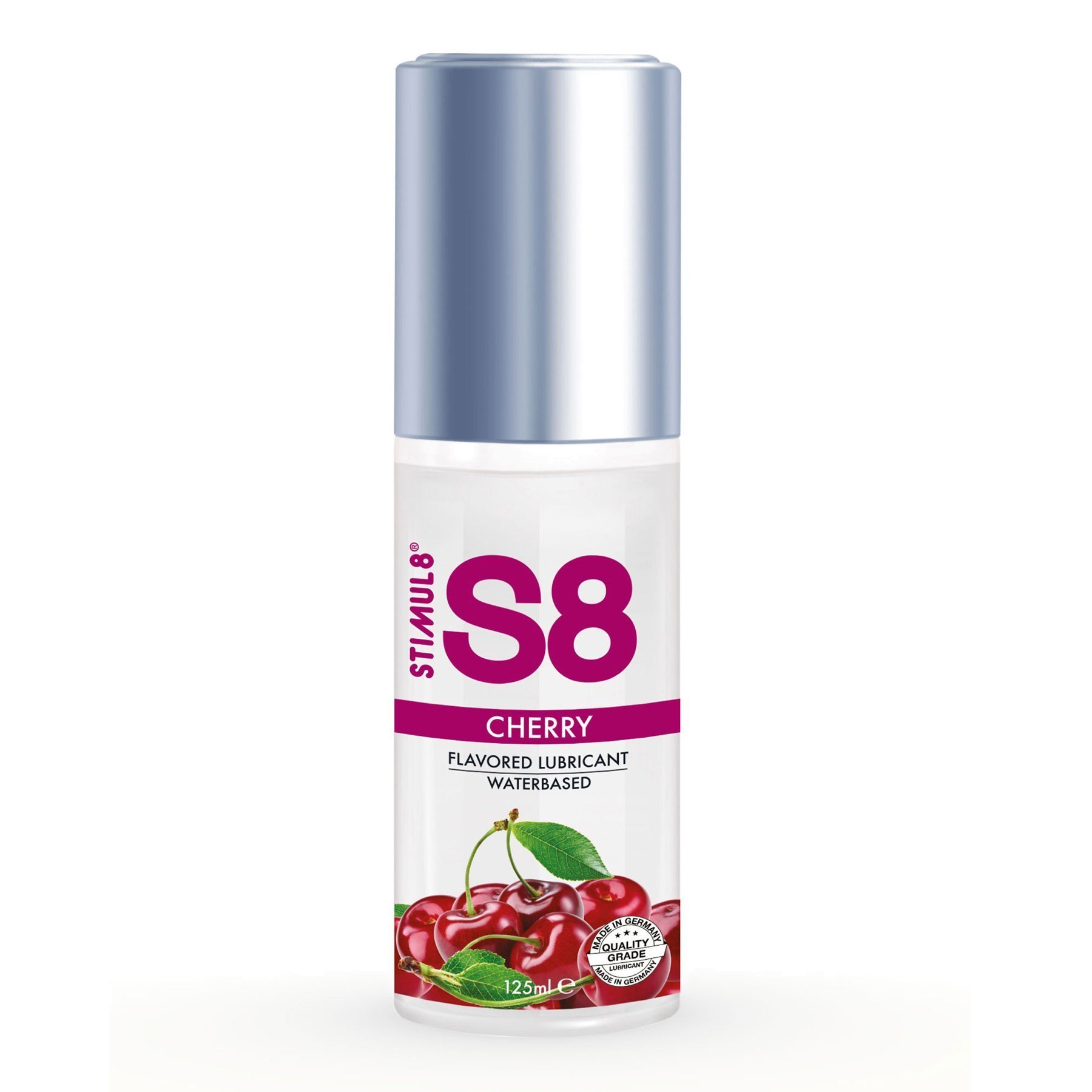 Vandens pagrindo lubrikantas „Cherry“, 125 ml - Stimul8