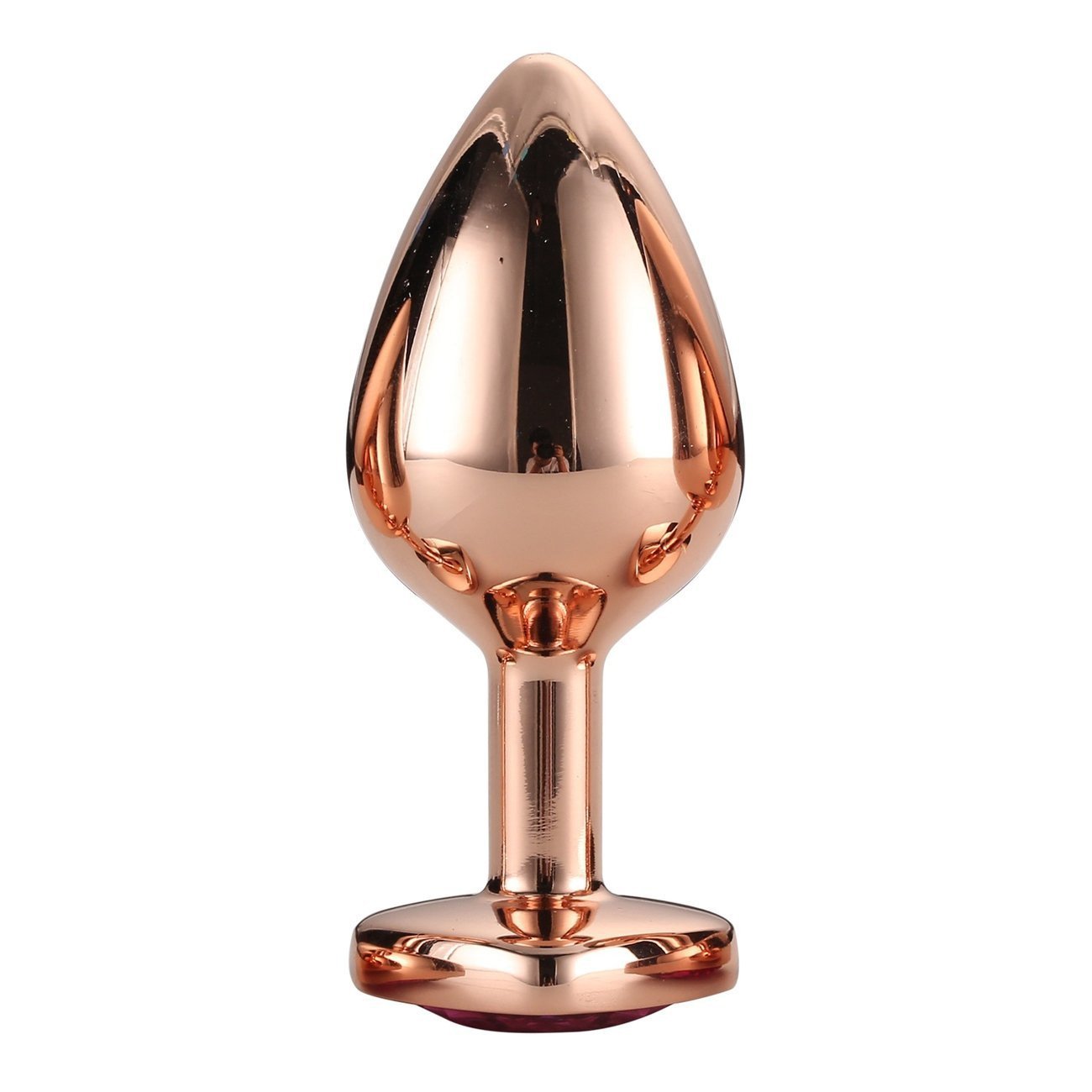 Vidutinis analinis kaištis „Rose Gold Gleaming Love“ - Dream Toys