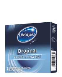 Prezervatyvai „Original“, 3 vnt. - LifeStyles