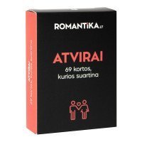Pokalbių kortos „Atvirai“ - Romantika.lt