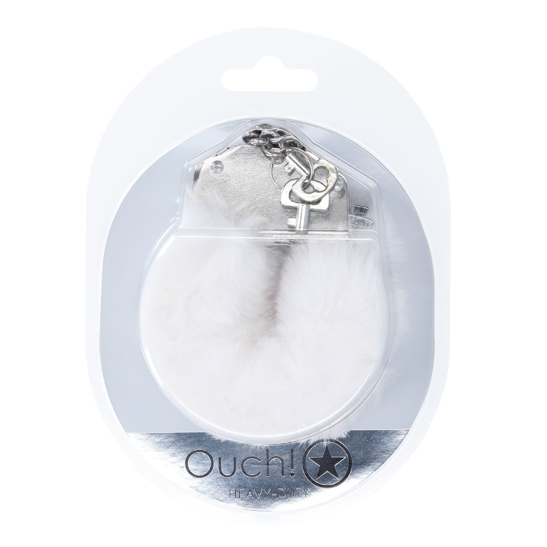 Antrankiai „Heavy-duty Fluffy Handcuffs“ - Ouch!