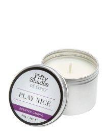 Masažinė žvakė „Play Nice“, 90 ml - Penkiasdešimt pilkų atspalvių kolekcija