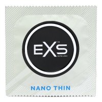 Ploni prezervatyvai „Nano Thin“, 3 vnt. - EXS Condoms