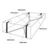 Suvaržymo sistema lovai „Bed Restraints“ - Latetobed