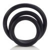 Penio žiedų rinkinys „Black Rubber Ring Set“ - CalExotics