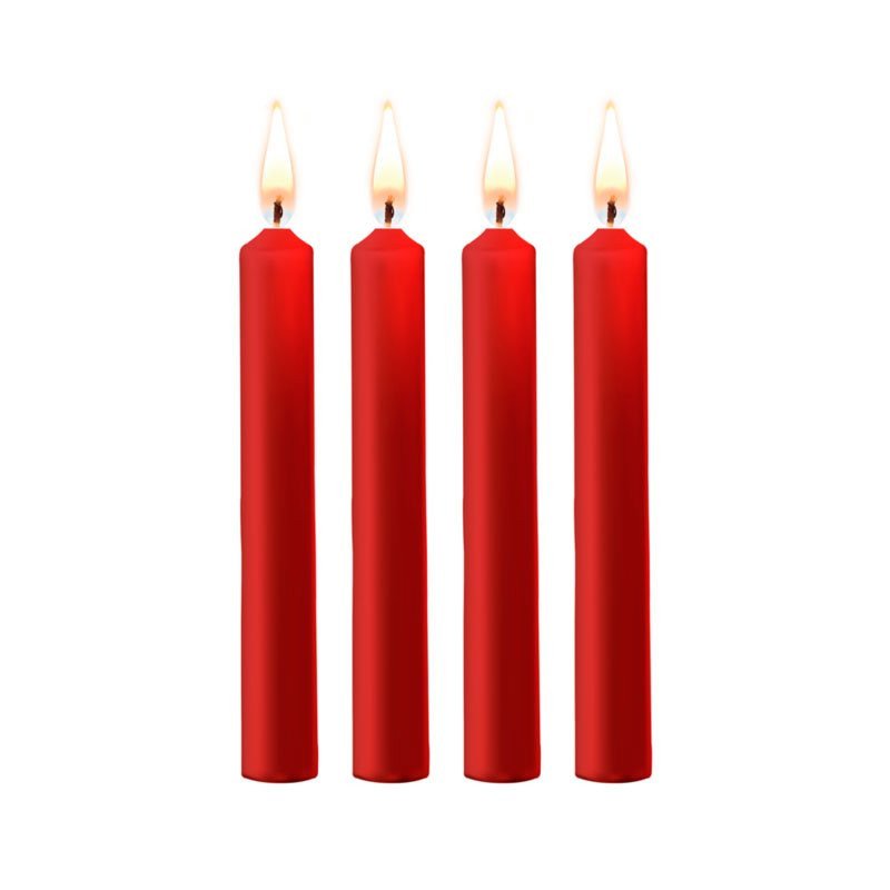 Žvakių rinkinys „Teasing Wax Candles“, 4 vnt. - Ouch!