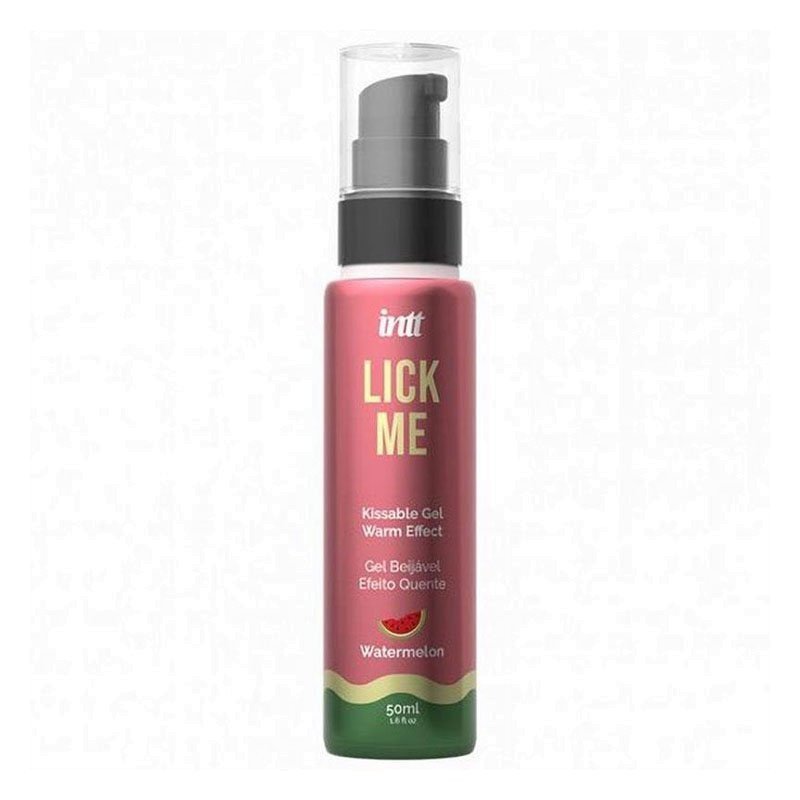 Šildantis gelis oraliniam seksui „Lick Me Watermelon“, 50 ml - Intt