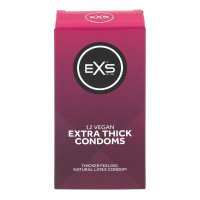 Saugesni prezervatyvai „Extra Thick“, 12 vnt. - EXS Condoms