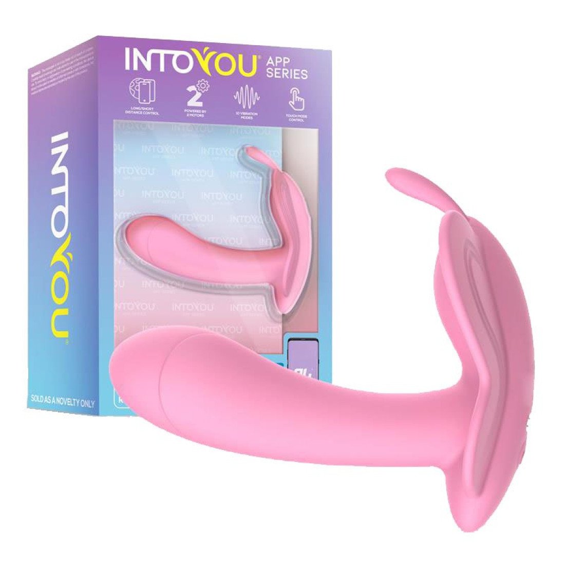 Išmanusis dėvimas vibratorius „Wingy“ - Intoyou