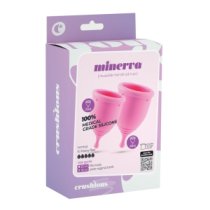 Menstruacinės taurelės „Minerva“, 2 vnt - Crushious