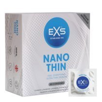 Ploni prezervatyvai „Nano Thin“, 48 vnt. - EXS Condoms