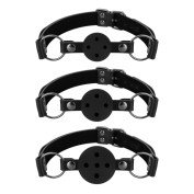 Burnos kaiščių rinkinys „Ball Gags Set“