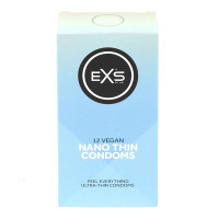 Ploni prezervatyvai „Nano Thin“, 12 vnt. - EXS Condoms