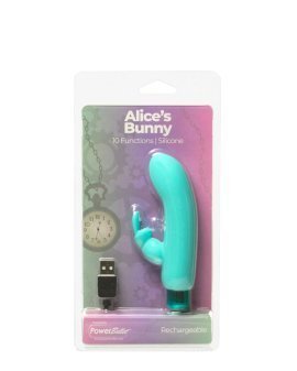 Turkio spalvos vibratorius kiškutis „Alice Bunny“ - BMS Factory