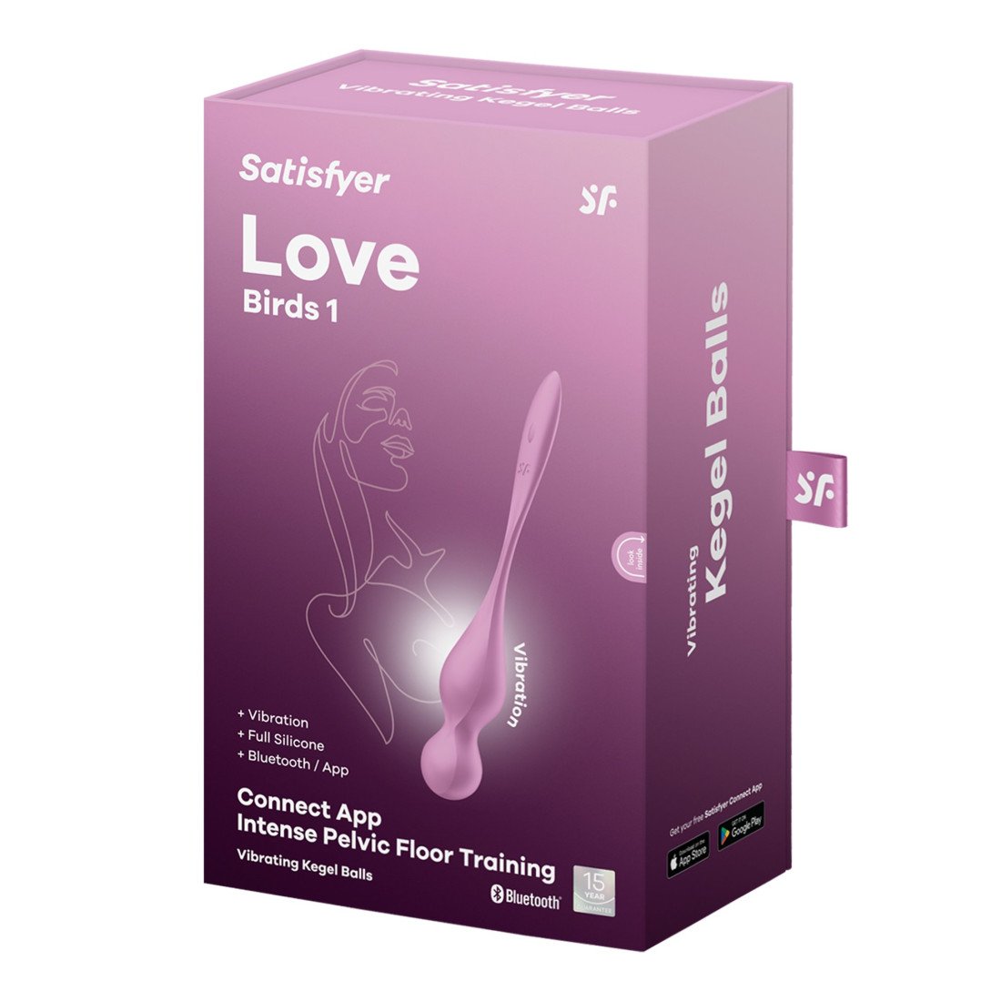 Išmanieji vaginaliniai kamuoliukai „Love Birds 1“ - Satisfyer