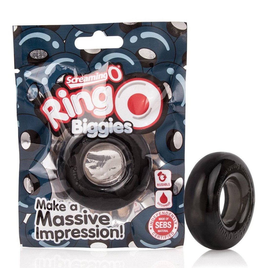 Penio žiedas „RingO Biggies“ - Screaming O
