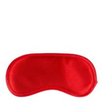 Raudona akių kaukė „Satin Blindfold“ - EasyToys